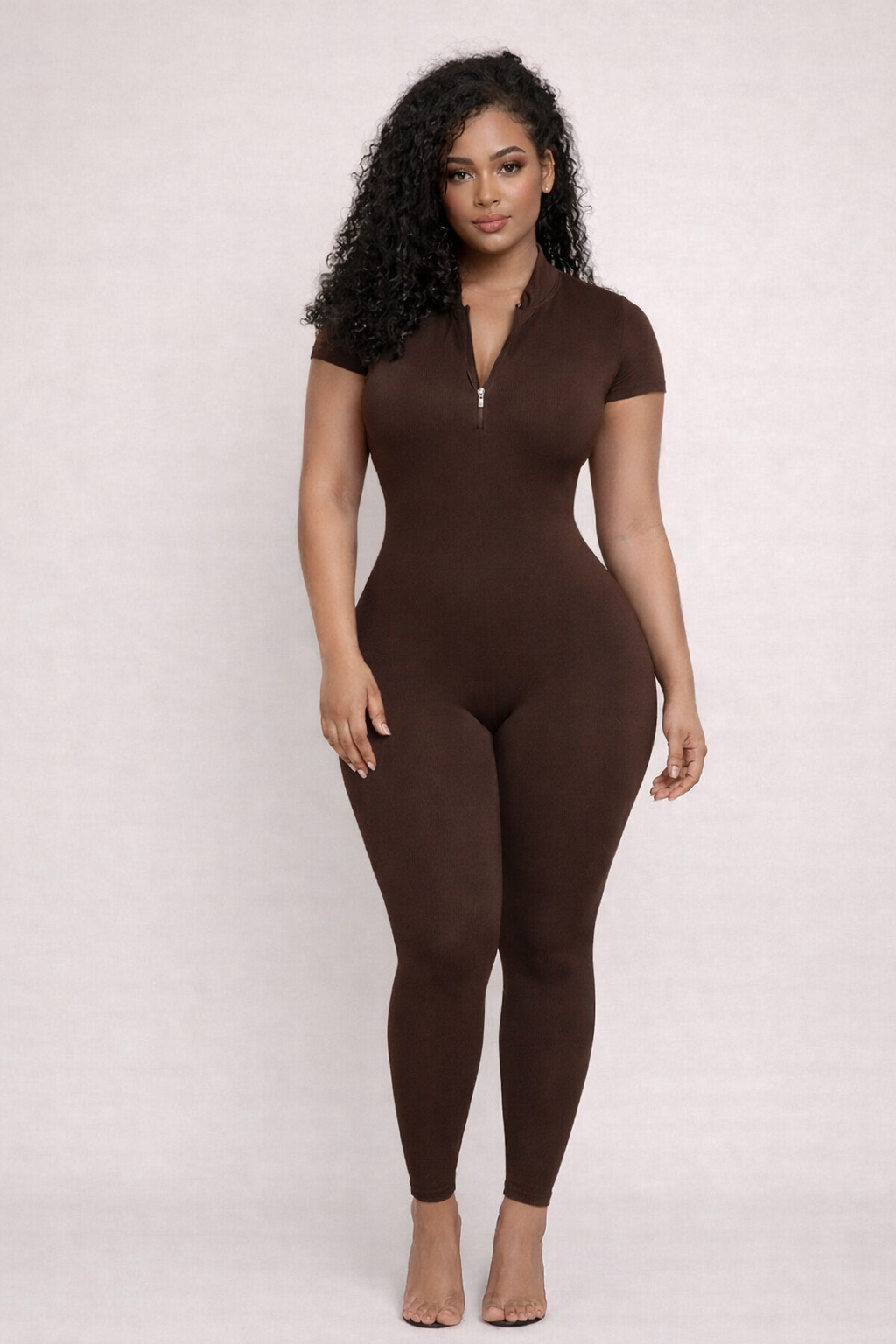 Secondskin jumpsuit - Korte mouwen