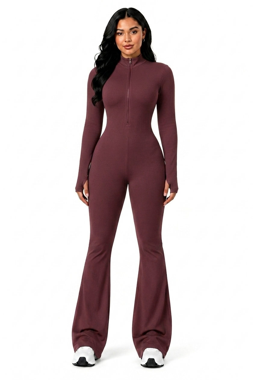 Secondskin jumpsuit - flare